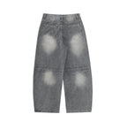 Ghost Wash Barrel Jeans
