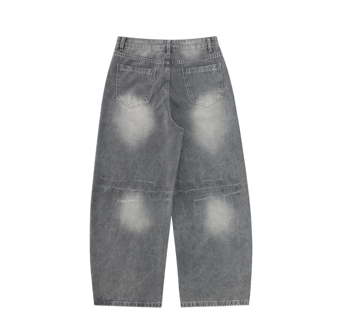 Ghost Wash Barrel Jeans