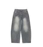 Ghost Wash Barrel Jeans