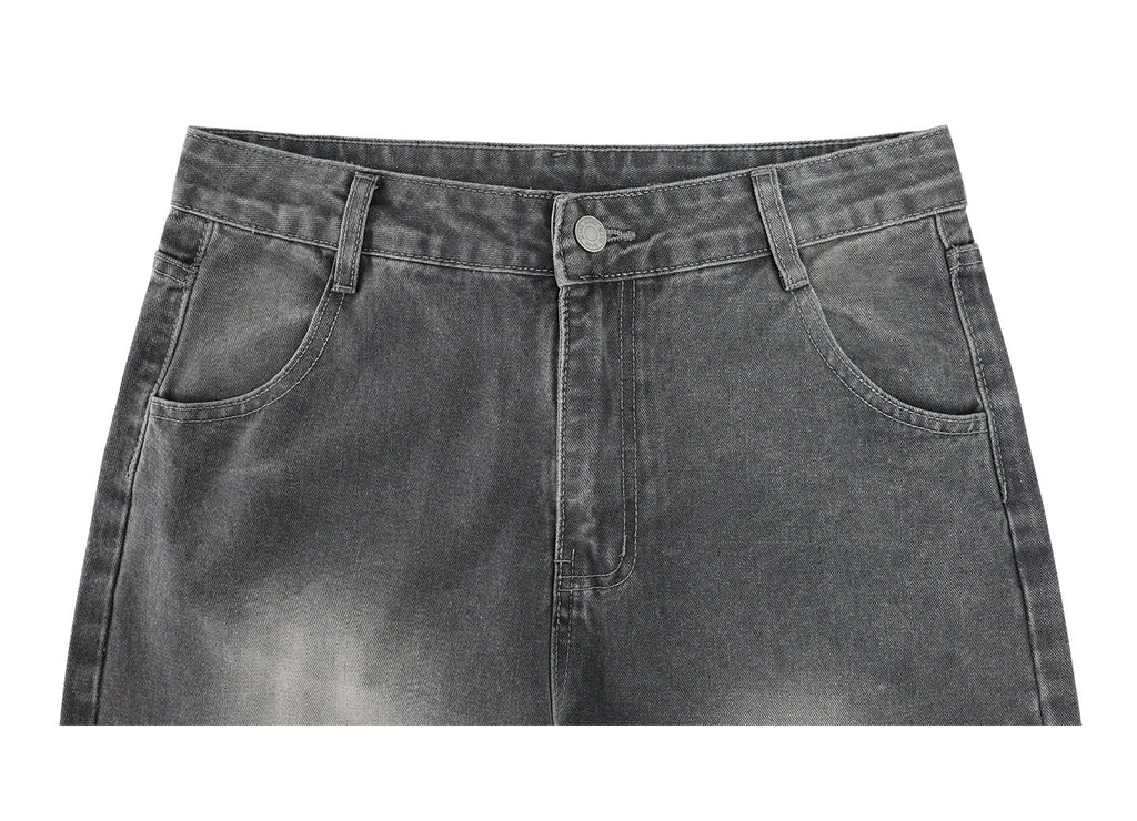 Ghost Wash Barrel Jeans