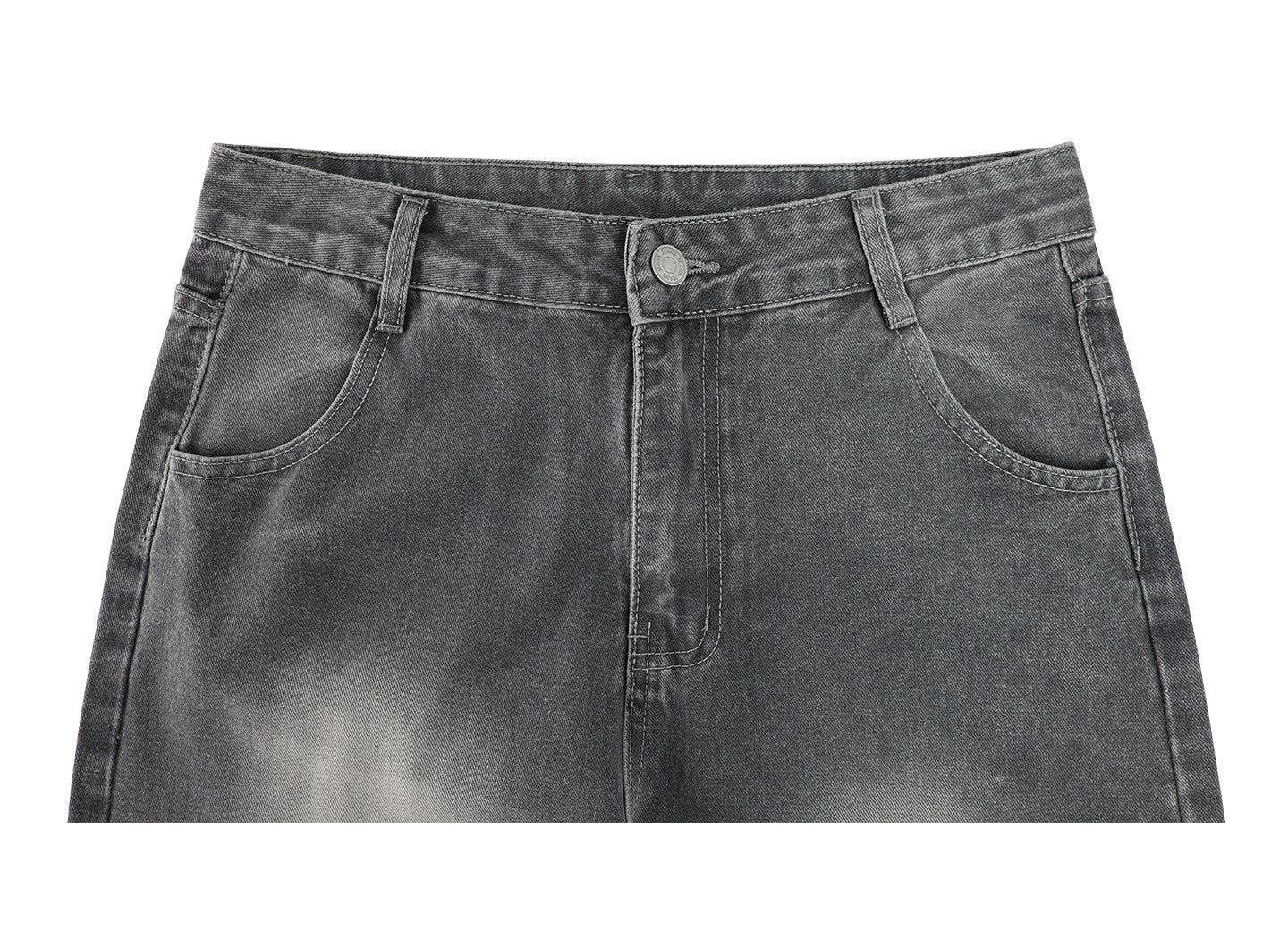 Ghost Wash Barrel Jeans