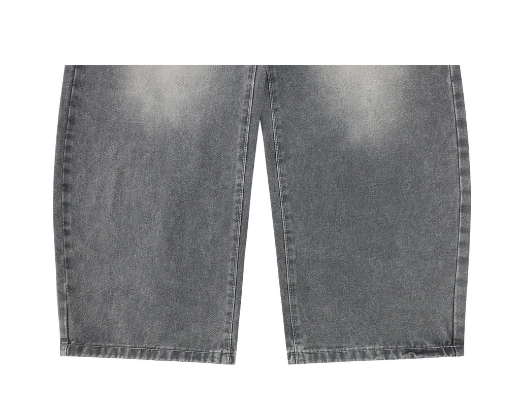 Ghost Wash Barrel Jeans