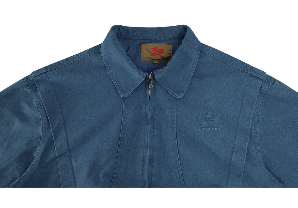 Arc Seam Harrington Jacket
